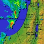 israel rain radar android application logo